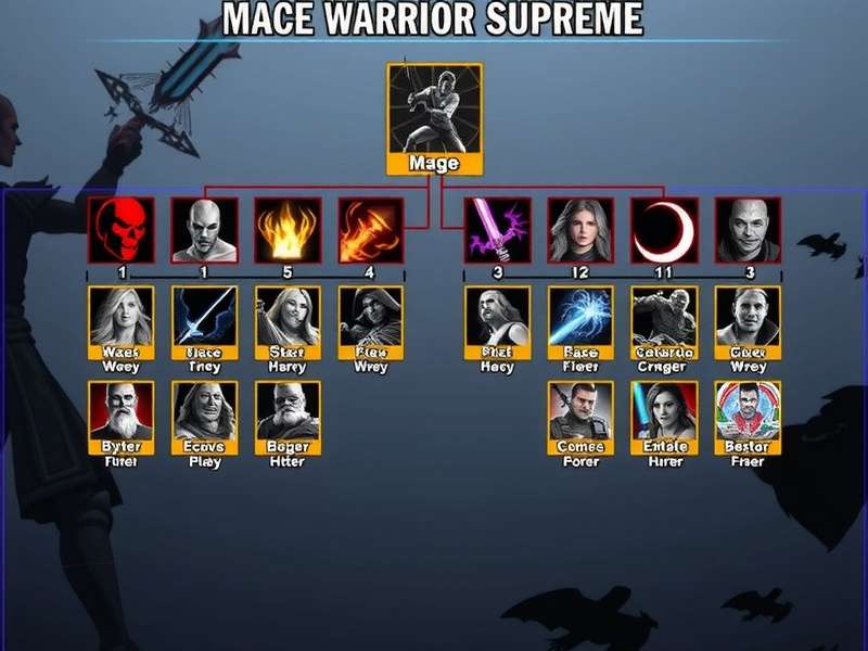 Mace Warrior Supreme Skill Tree